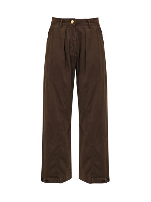 Pantaloni balloon Pancarrè in cotone smerigliato PINKO | 105667 A2TVM04